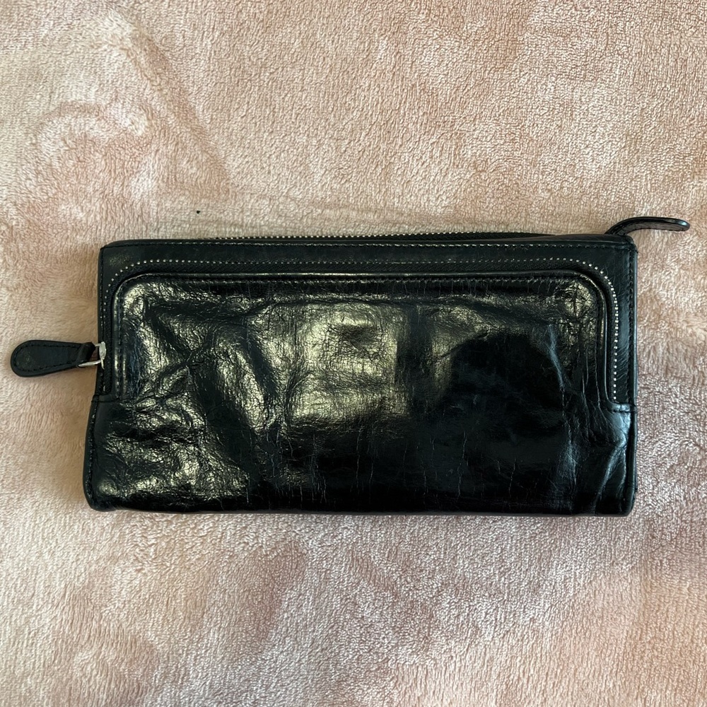 Latico Black Genuine Leather Wallet